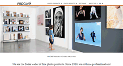 Desktop Screenshot of procine.ch
