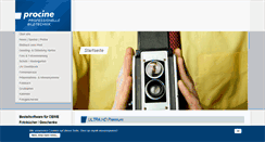 Desktop Screenshot of procine.at